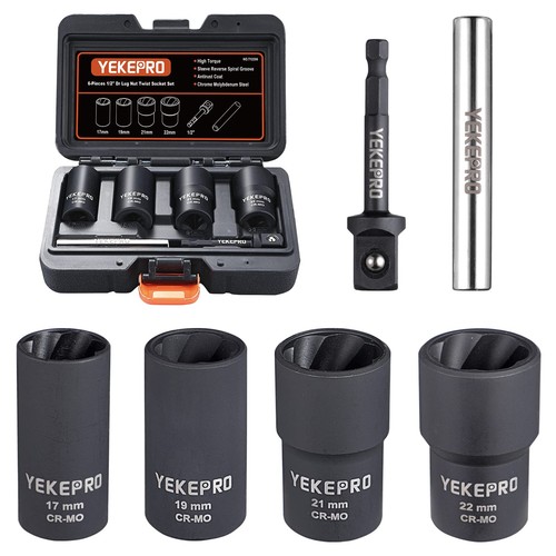Yekepro 6pcs lug nut - 6pcs, removal